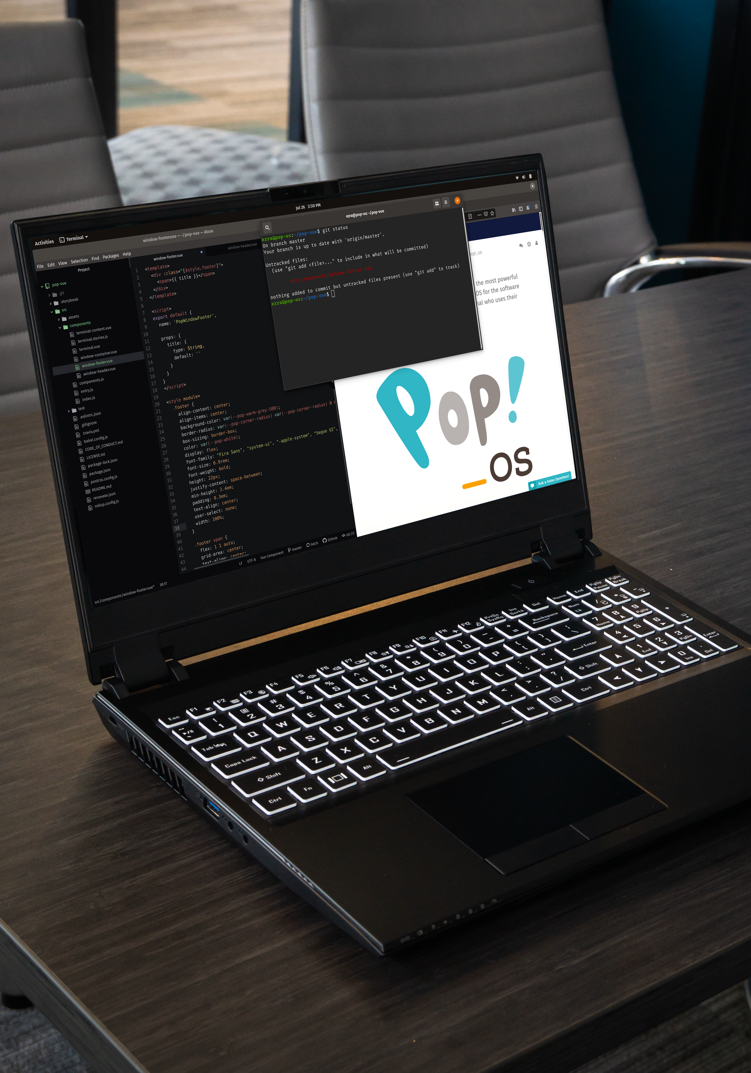 The ultra-thin, featherweight chassis holds strong without holding you back.