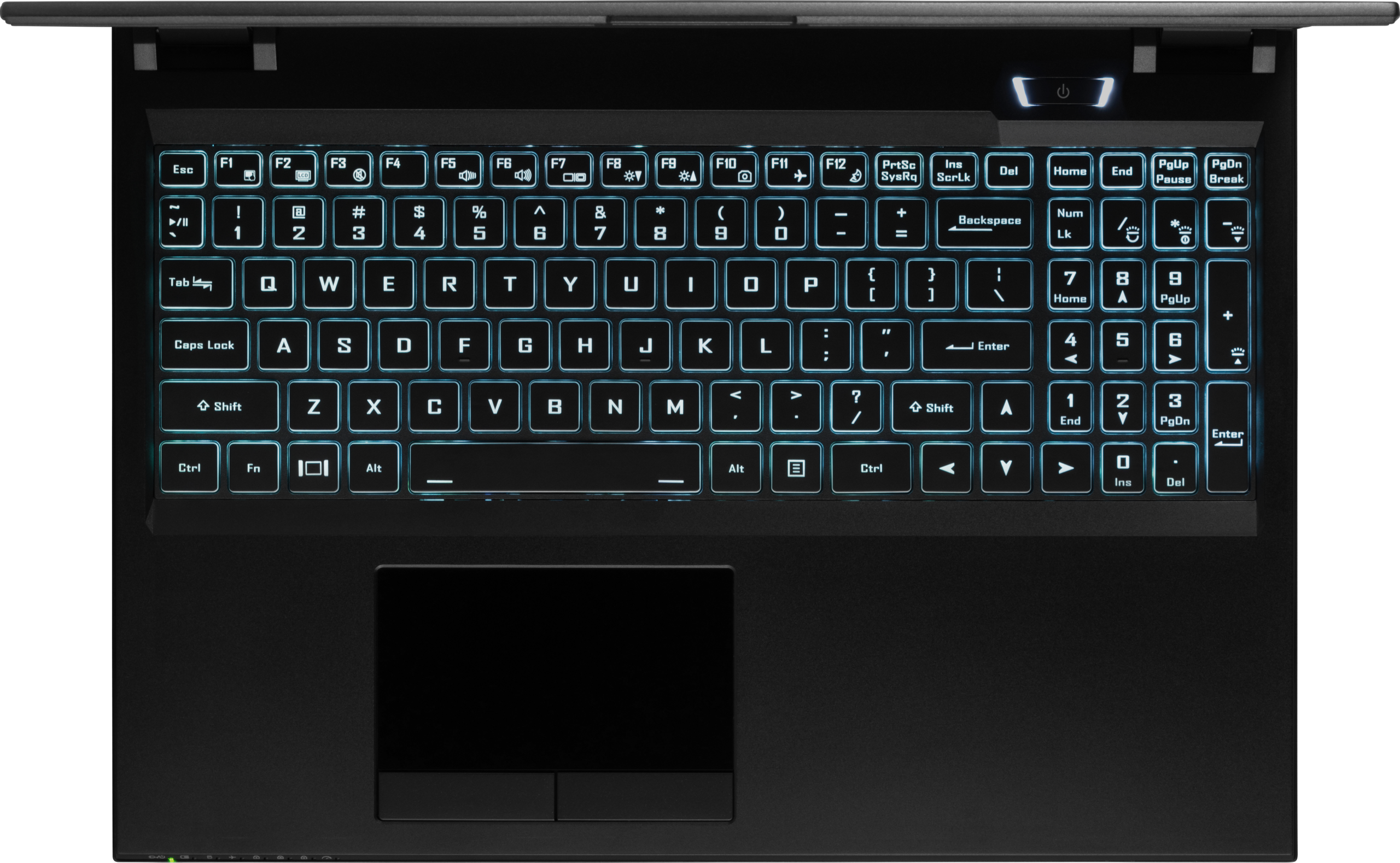 Keyboard view for Adder WS