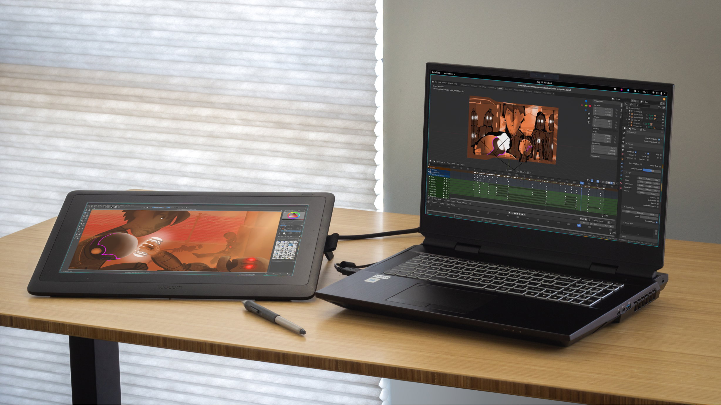 Bonobo rendering multimedia content