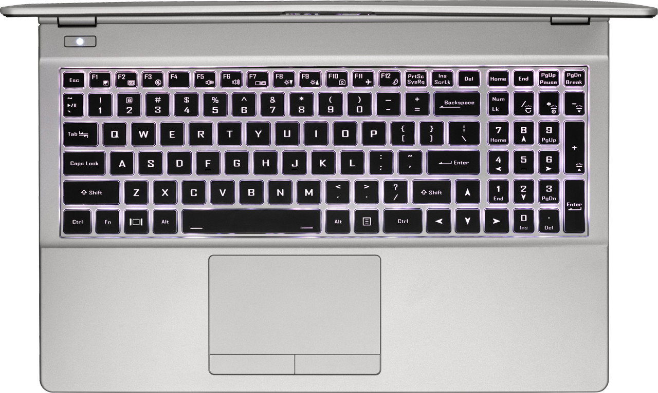 Add an aura of style to your keyboard with the multi-color backlight.