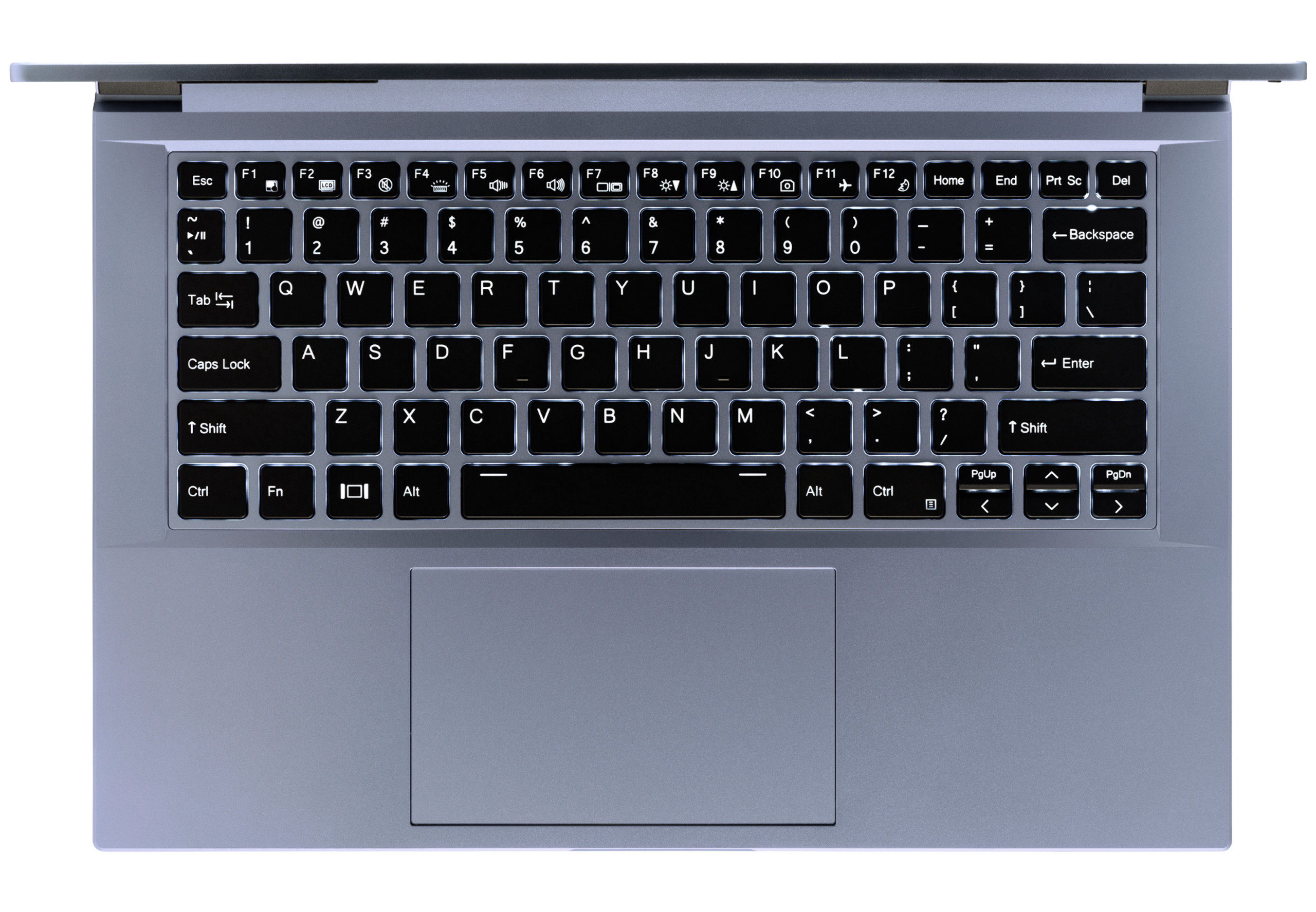 Keyboard view for Galago Pro