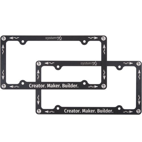 Creator Maker Builder License Plate Frames (2-Pack)